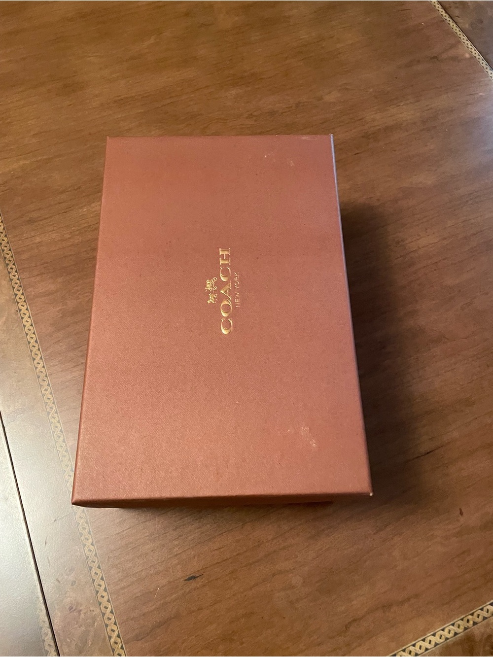 Coach women's Saddle Leather  Alexa Slide Sandal with Studded Trim - Picture 12 of 12